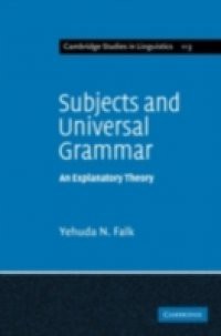 Subjects and Universal Grammar