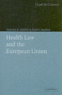 Health Law and the European Union