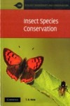 Insect Species Conservation