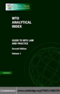 WTO Analytical Index 2 Volumes