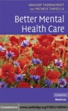 Better Mental Health Care