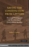 Saving the Constitution from Lawyers