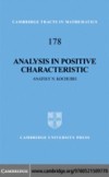 Analysis in Positive Characteristic