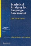 Statistical Analyses for Language Assessment
