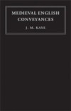 Medieval English Conveyances