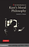 Introduction to Kant's Moral Philosophy