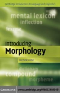 Introducing Morphology