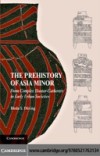 Prehistory of Asia Minor