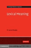 Lexical Meaning