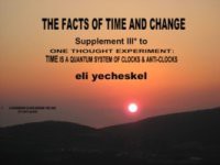 SUPPLEMENT III: The Facts of Time and Change