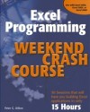 Excel Programming Weekend Crash Course