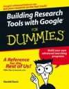 Building Research Tools with Google For Dummies