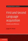First and Second Language Acquisition