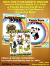 Box Set Children's Books: Snake Picture Book For Kids & Panda Books For Kids & Cat Cartoon & Cat Humor BOok For Kids
