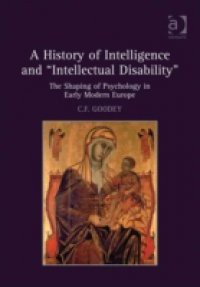 History of Intelligence and 'Intellectual Disability'