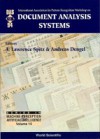 DOCUMENT ANALYSIS SYSTEMS – PROCEEDINGS OF THE INTERNATIONAL ASSOCIATION FOR PATTERN RECOGNITION WORKSHOP