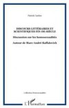 Discours litteraires et scientifiques fi