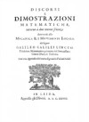 Discorsi e dimostrazioni matematiche