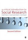Critical Introduction to Social Research