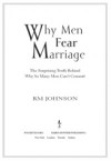 Why Men Fear Marriage