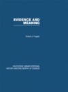 Evidence and Meaning