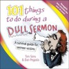 101 Things to do During a Dull Sermon