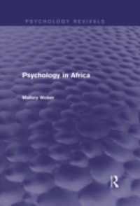 Psychology in Africa (Psychology Revivals)