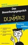 Das Bewerbungsgespr ch f r Dummies