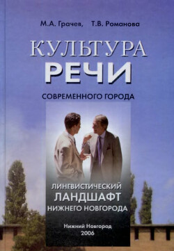 Культура речи современного города. Лингвистический ландшафт Нижнего Новгорода