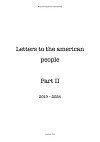 Letters to the American People, Part II (2019 – 2024)