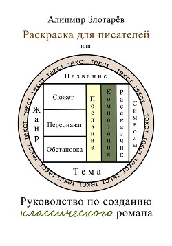 Раскраска для писателей или Руководство по созданию классического романа